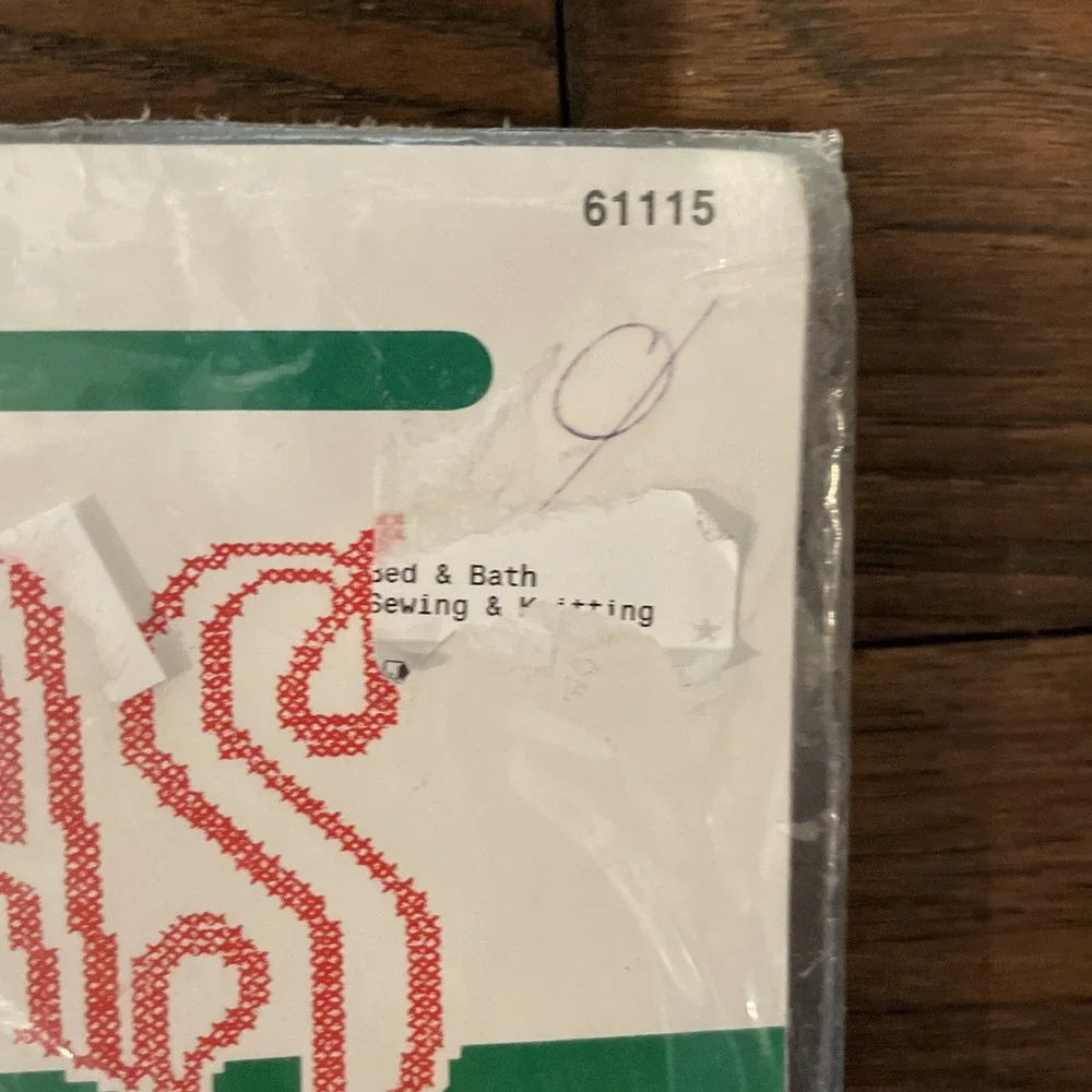 BUCILLA Christmas‎ SNOWMAN GREETING CARD HOLDER Kit COMPLETE NOS PACKAGE